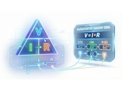 Калькулятор закону Ома