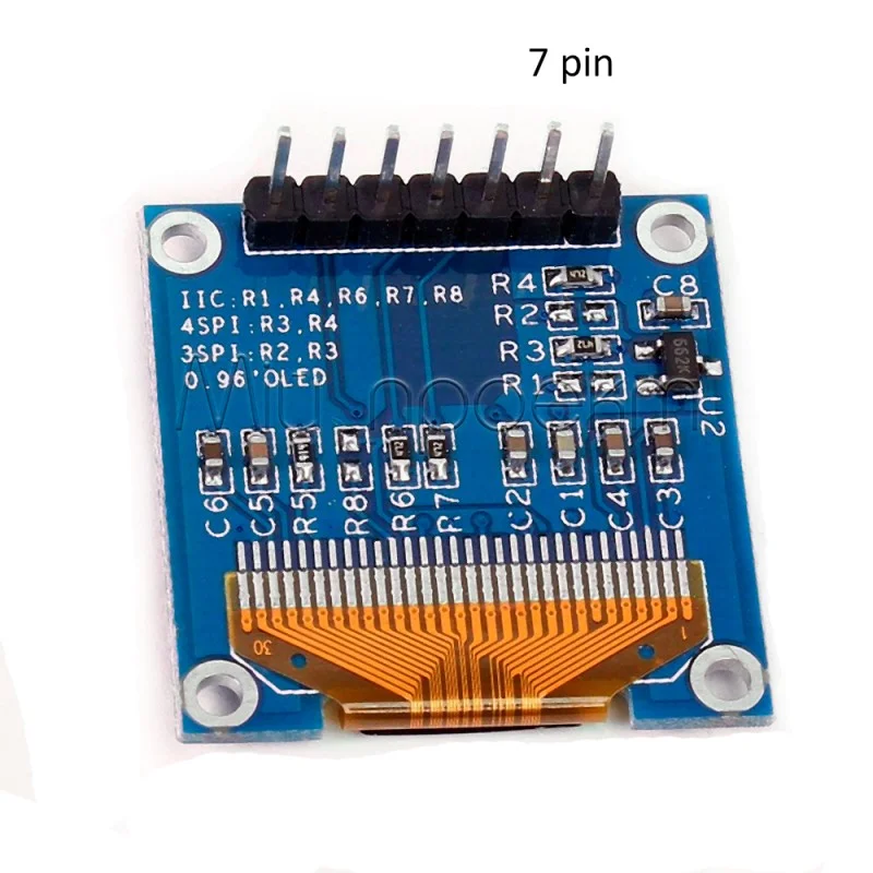 0.96-дюймовий OLED-дисплей (7Pin) (4Pin)