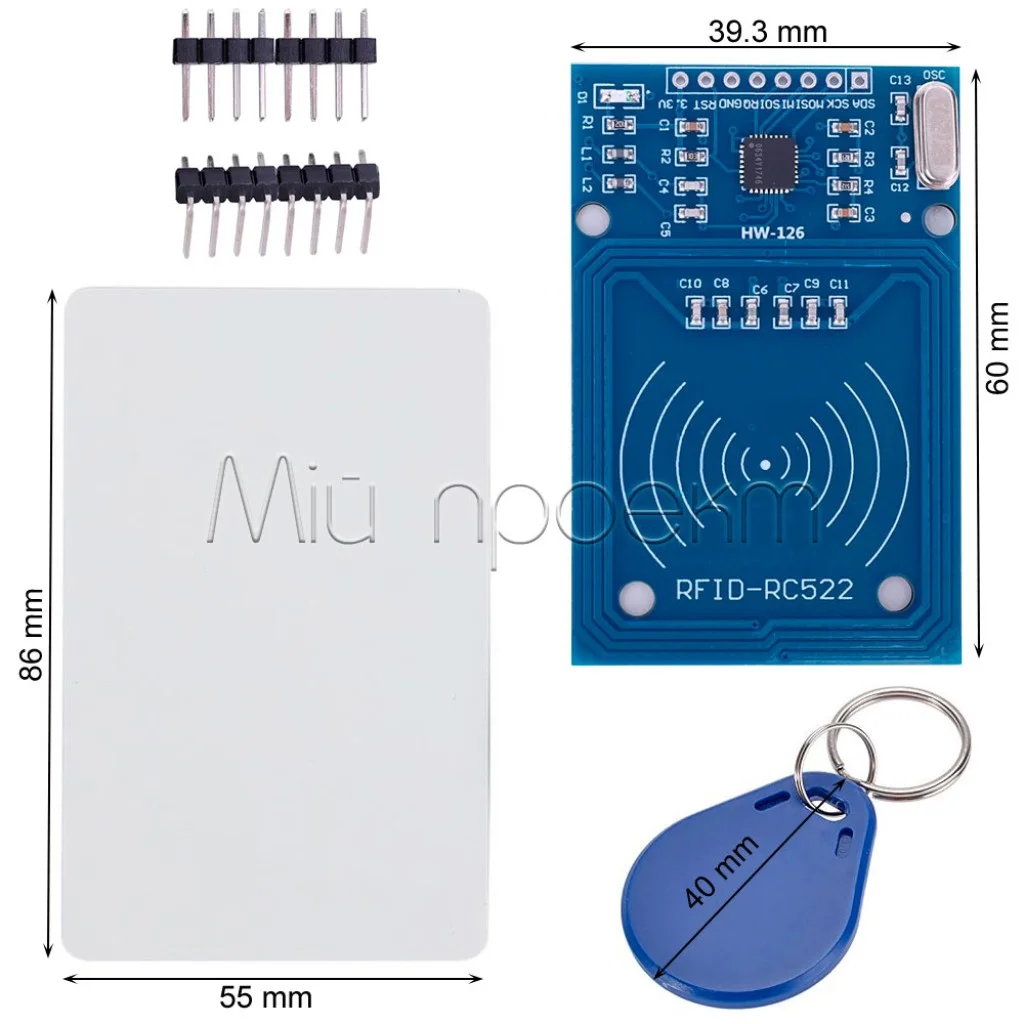 MFRC-522 RC522 RFID RF IC радиочастотный модуль с карточкой