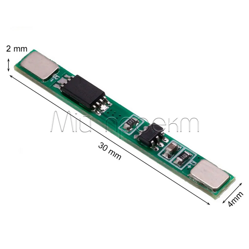 BMS 1S (3A 4.2V) Контролер заряду, розряду Li-ion батарей