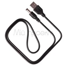 Кабель-перехідник USB до DC5.5х2.1 (кабель живлення)