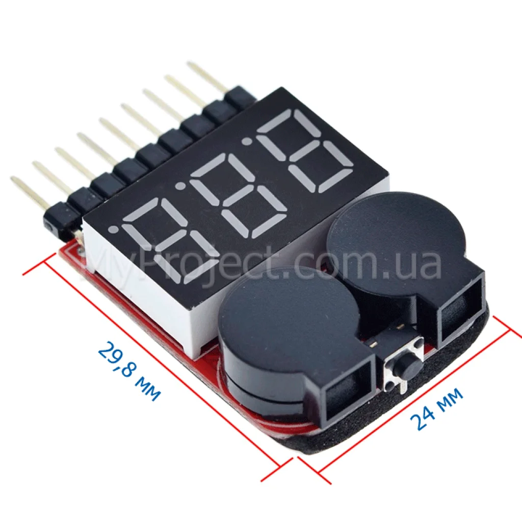 1S-8S Сигнализатор-индикатор разряда аккумулятора