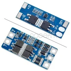 BMS Контролер заряду захисту Li-Ion 18650 2S 8A (15А пікова) з/без балансування