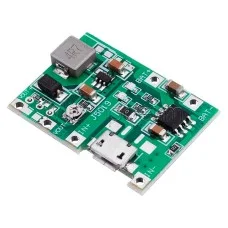 J5019 Підвищуючий перетворювач з модулем заряду li-ion акумулятора