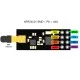 Модуль NRF24L01+PA+LNA 2.4ГГц с SMA антенной