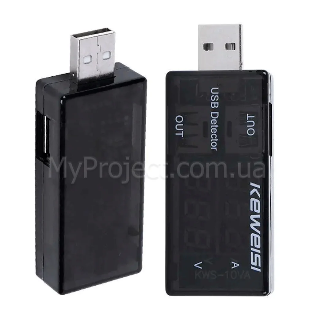 KEWEISI USB-тестер тока и напряжения KWS-10VA