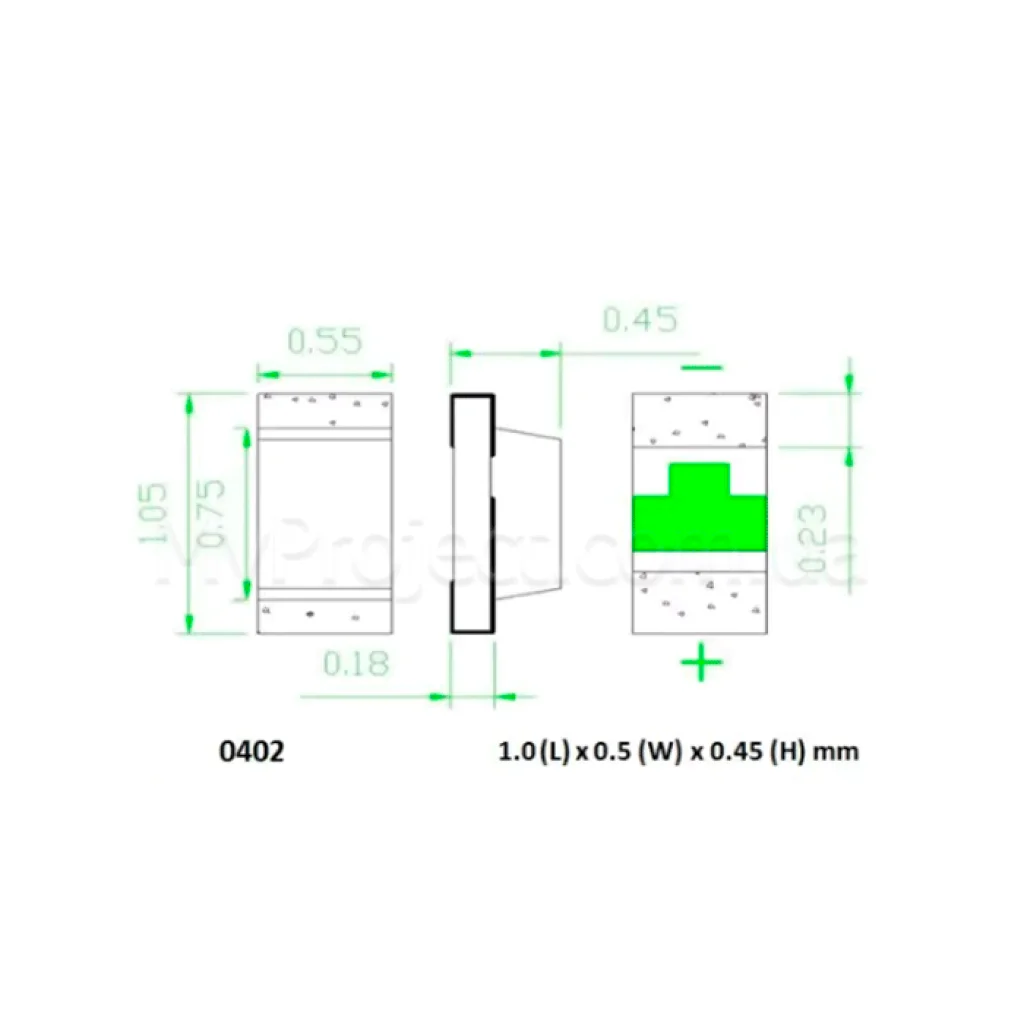 Светодиод SMD (0402, 0603, 1210) белый
