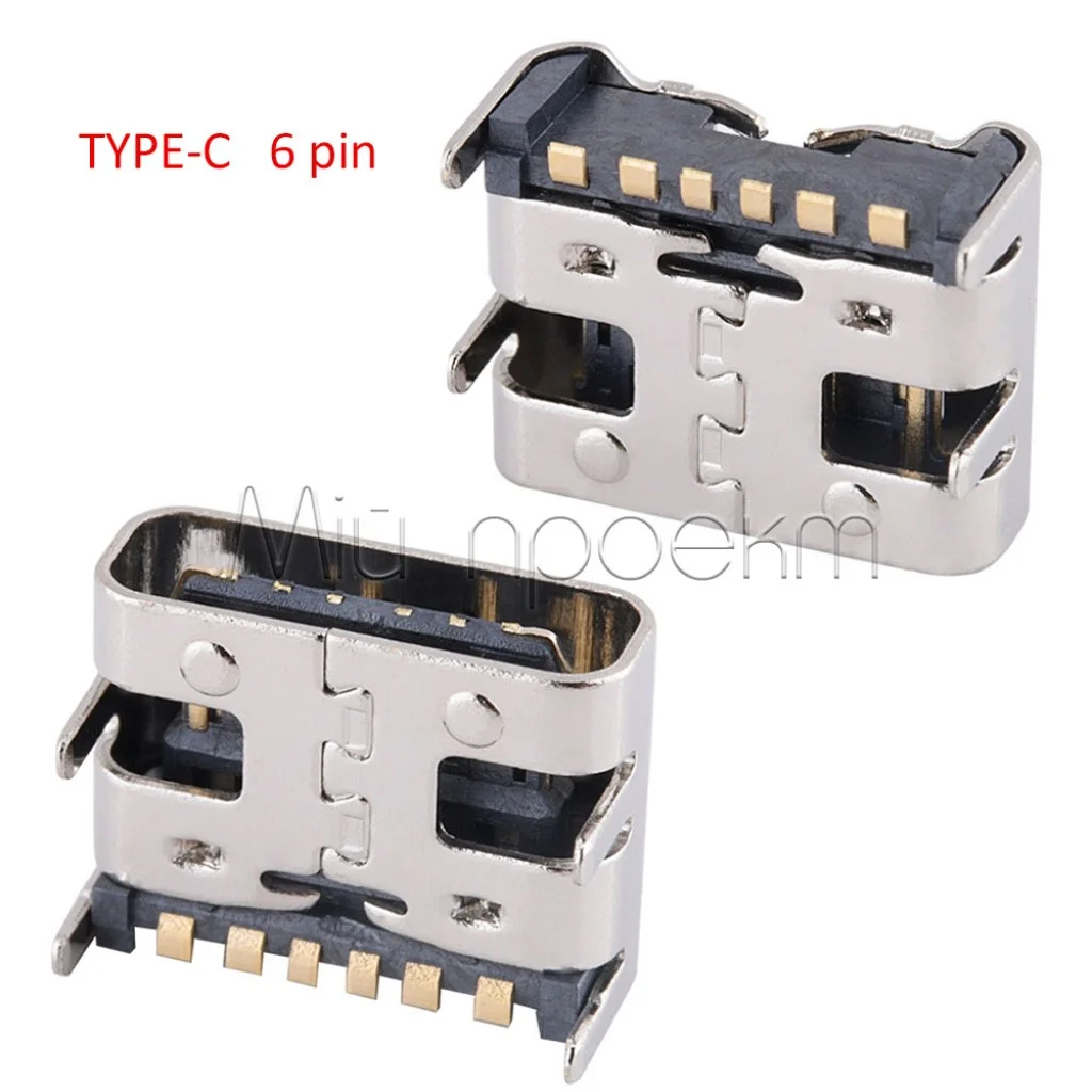 Роз'єм (гніздо) Type C USB-3.1 (6pin) (16pin) (24pin)
