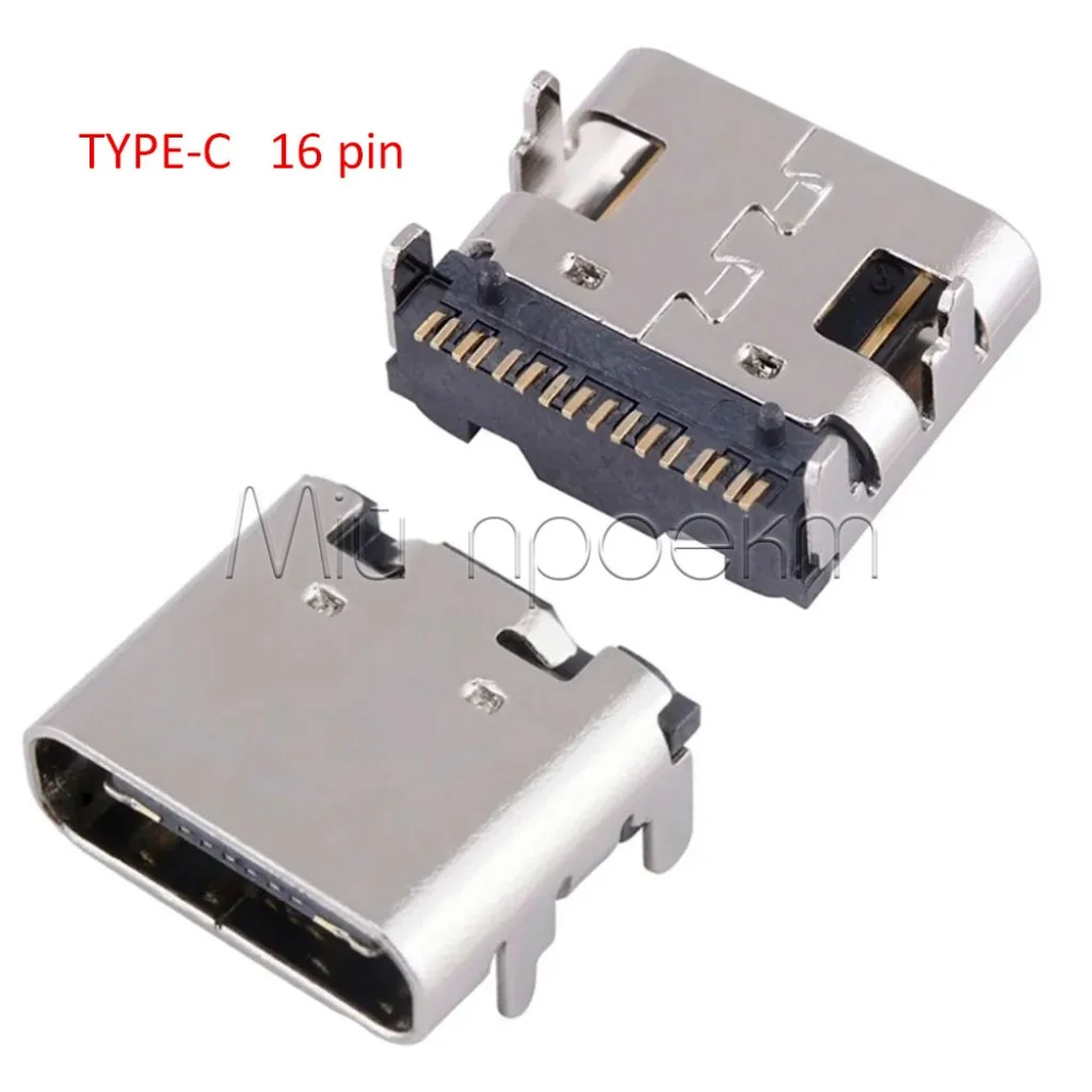 Роз'єм (гніздо) Type C USB-3.1 (6pin) (16pin) (24pin)