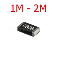 SMD резистор 0805 5% (1М-2М)