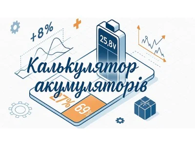 Калькулятор акумуляторів