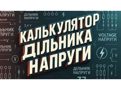 Калькулятор делителя напряжения