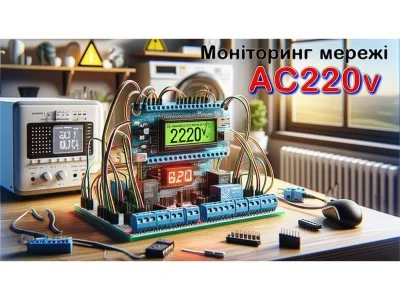 Мониторинг сети AC220v