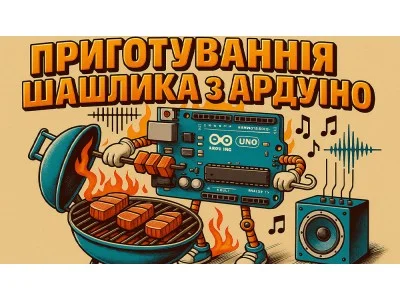 Приготування шашлика з Ардуіно та друзями
