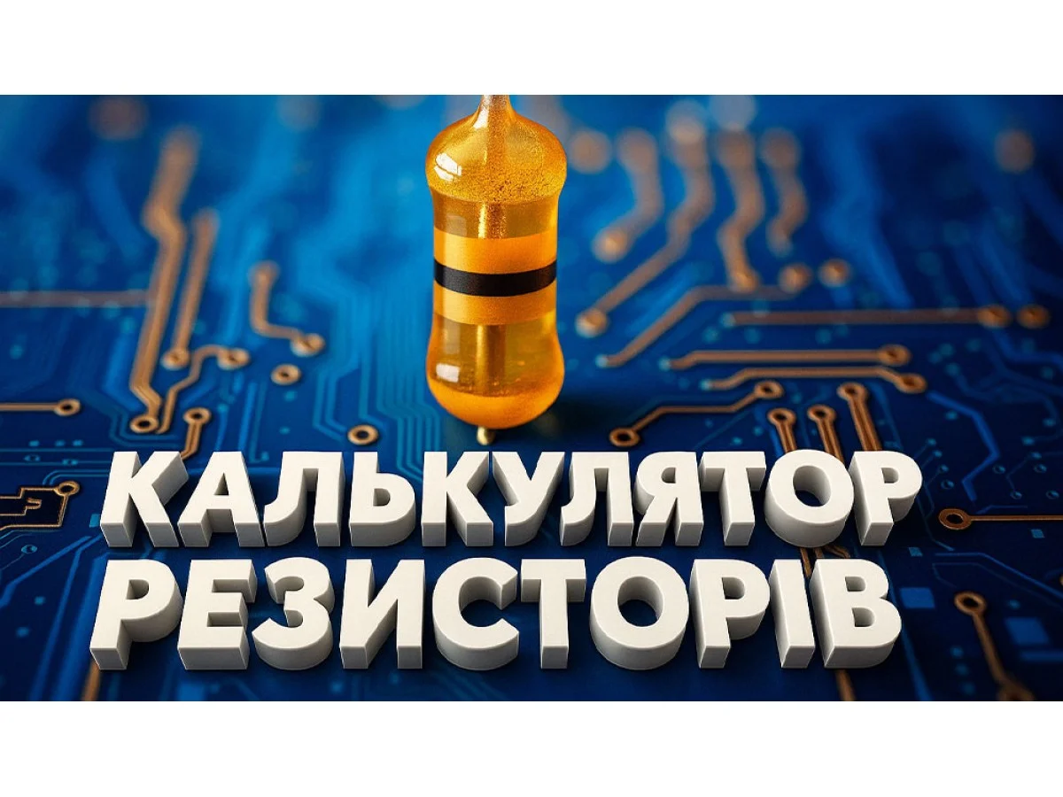 Калькулятор резисторов и цветовая маркировка резисторов