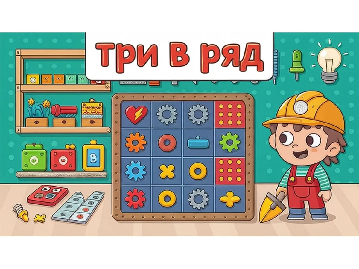 Три в ряд