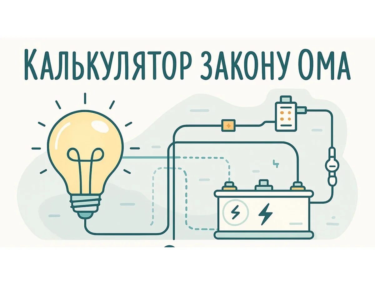 Калькулятор закону Ома