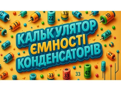 Калькулятор емкости конденсаторов