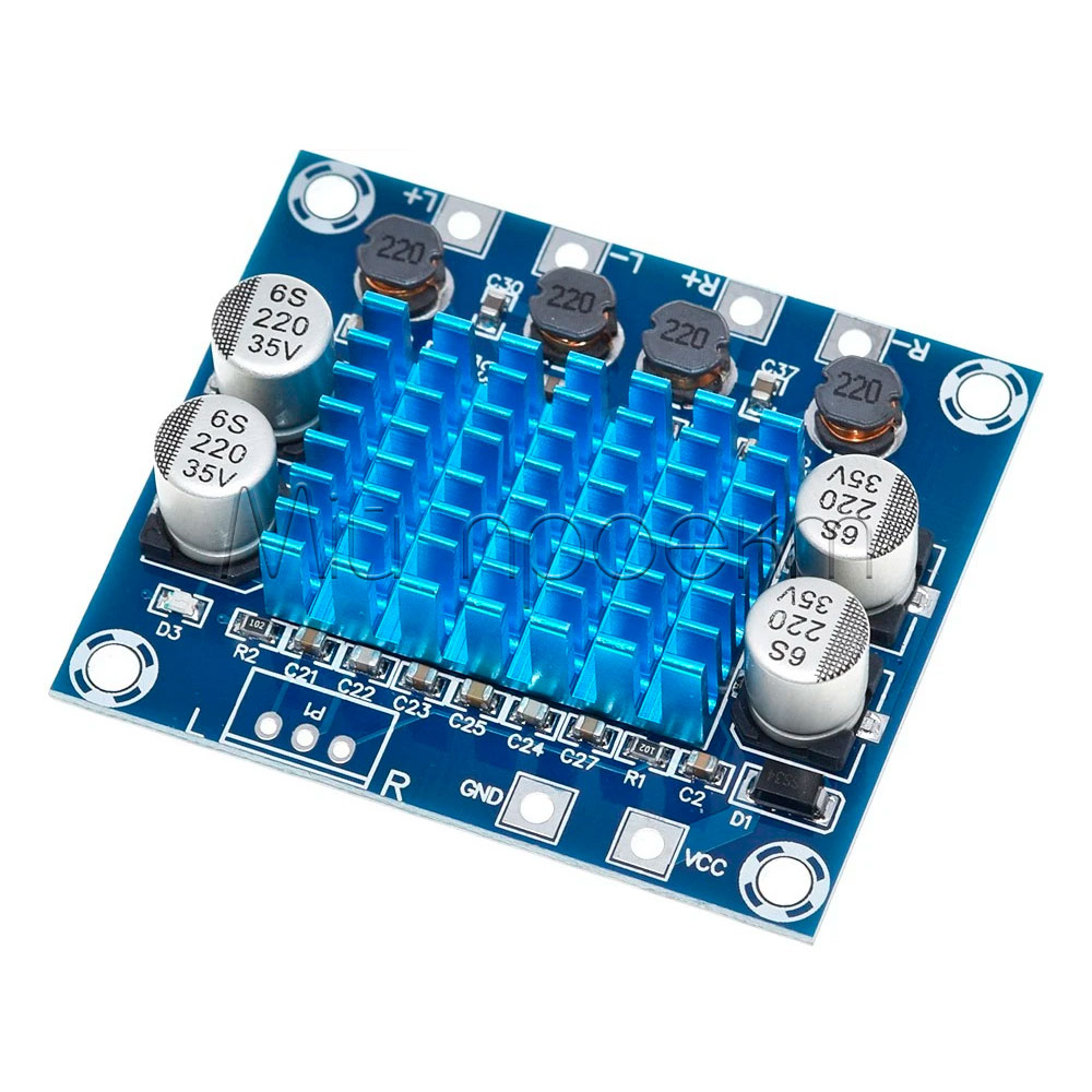 XH-A232 TPA3110 підсилювач | 2x30W, 12–25V, 4–8Ω⚡SNR 100дБ