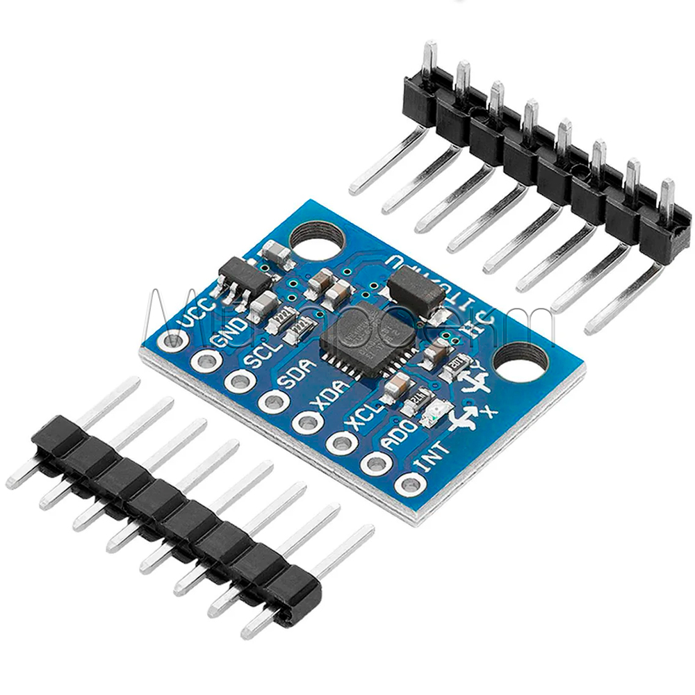 MPU-6050 GY-521 | I²C, 3–5V, ±2g–±16g ✓ Arduino сумісний