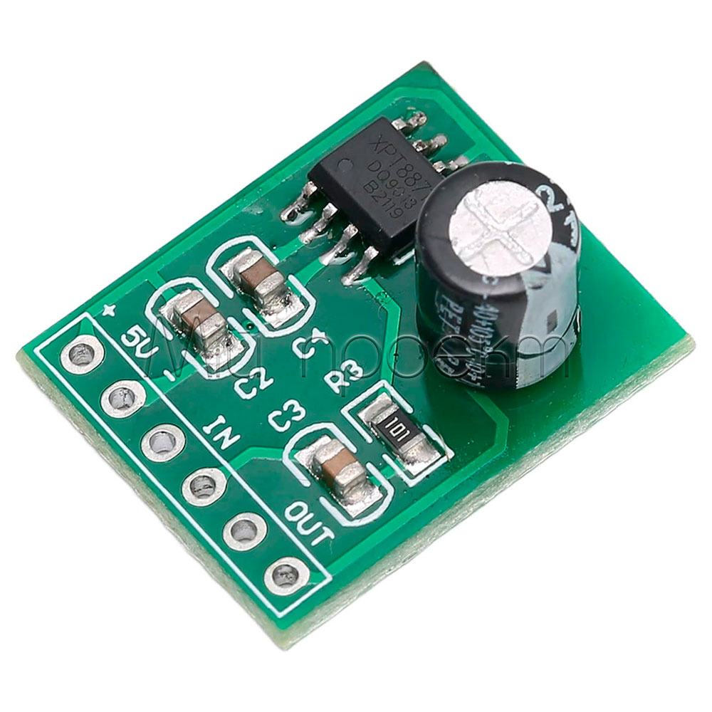 XPT8871 монопідсилювач | 5W, 2.5-5.5V, 4-8Ω ⚡ Високий ККД