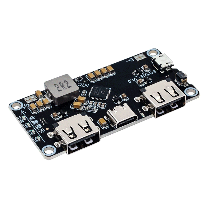 IP5328P | USB-C, 2xUSB-A, PD/QC3.0 ⚡ Швидка зарядка 18W IP5328P | USB-C, 2xUSB-A, PD/QC3.0 ⚡ Швидка зарядка 18W