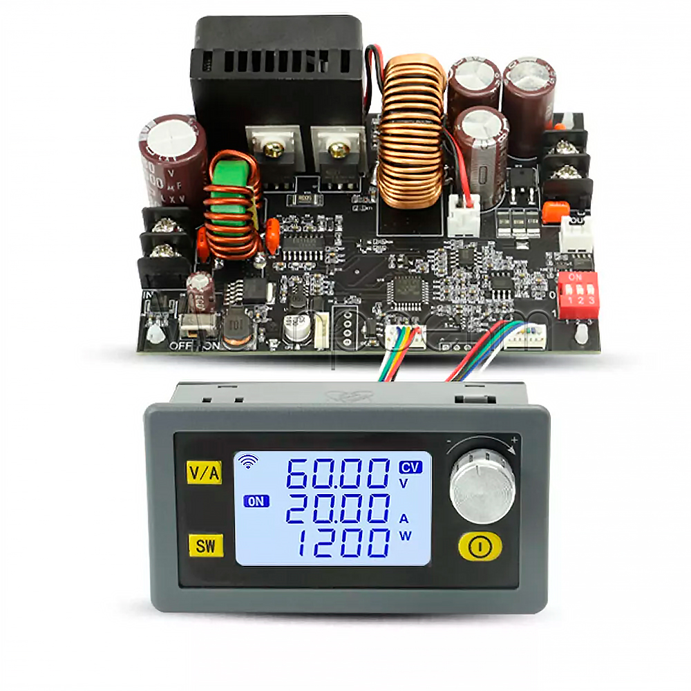 ほこりページ XY6020L лабораторный блок питания | 60V, 20A, 1200W ⚡ CV/CC