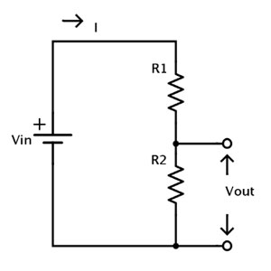 Схема дільника напруги