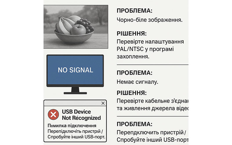 Діагностика проблем MS2107