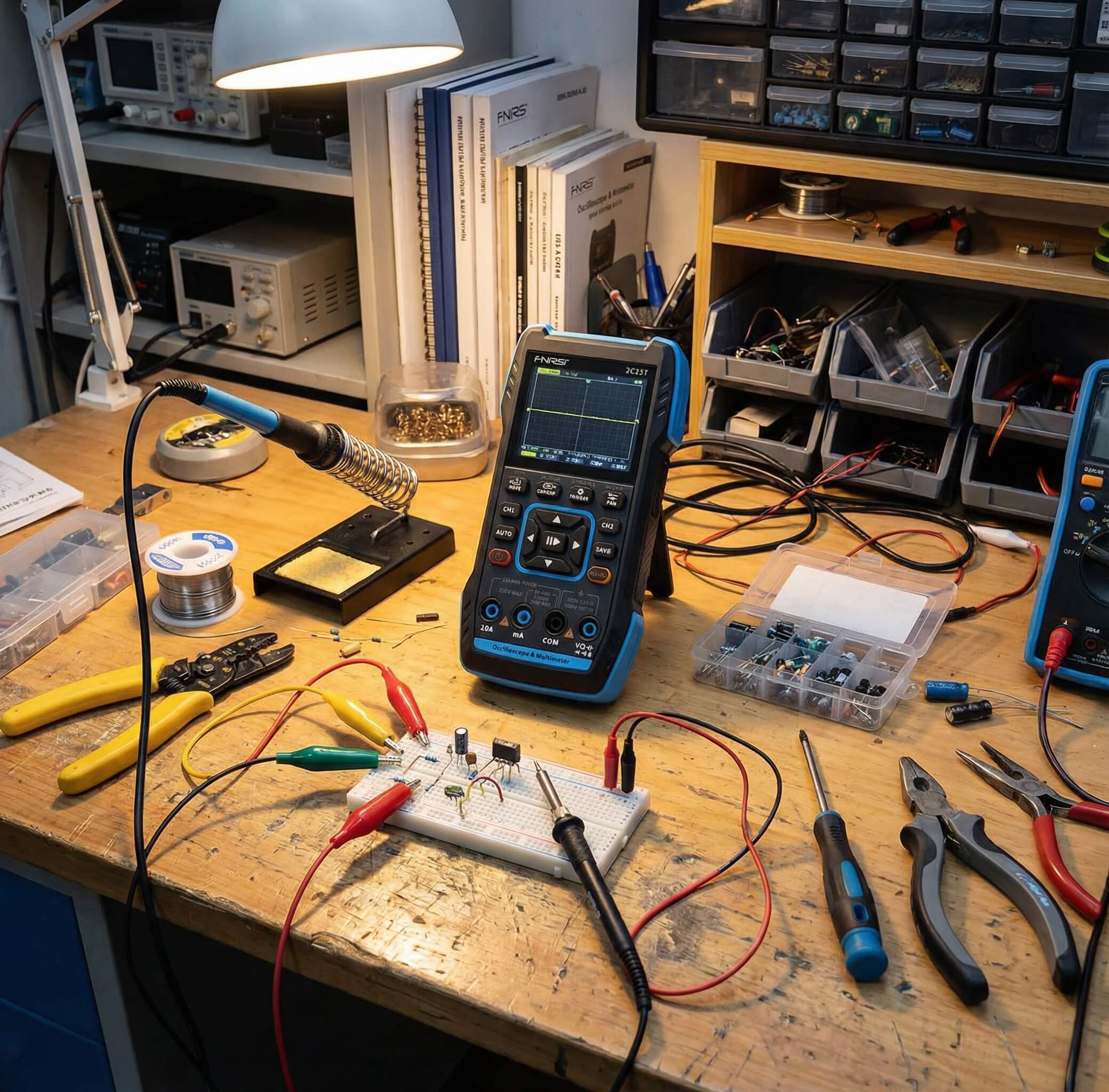 FNIRSI 2C23T — фото прибора