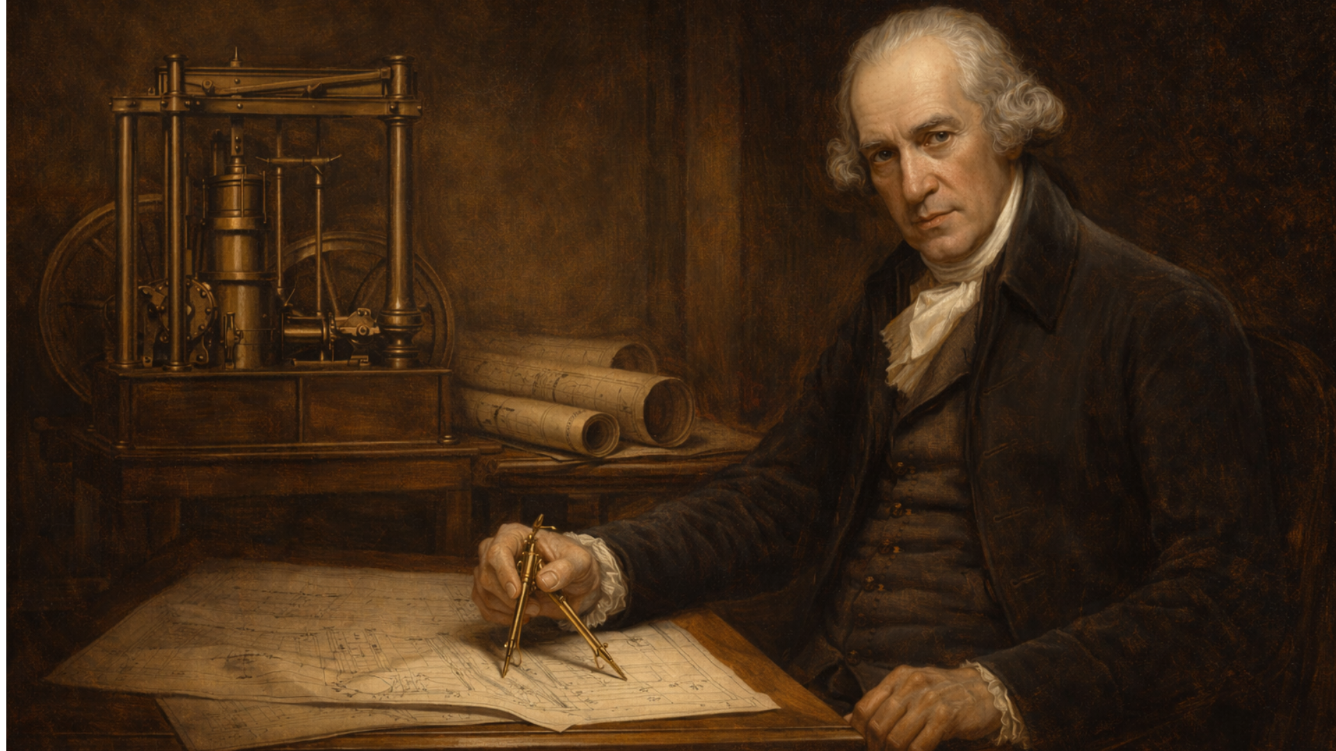 Портрет Джеймса Ватта