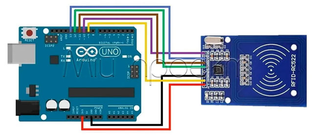 Схема підключення RFID
