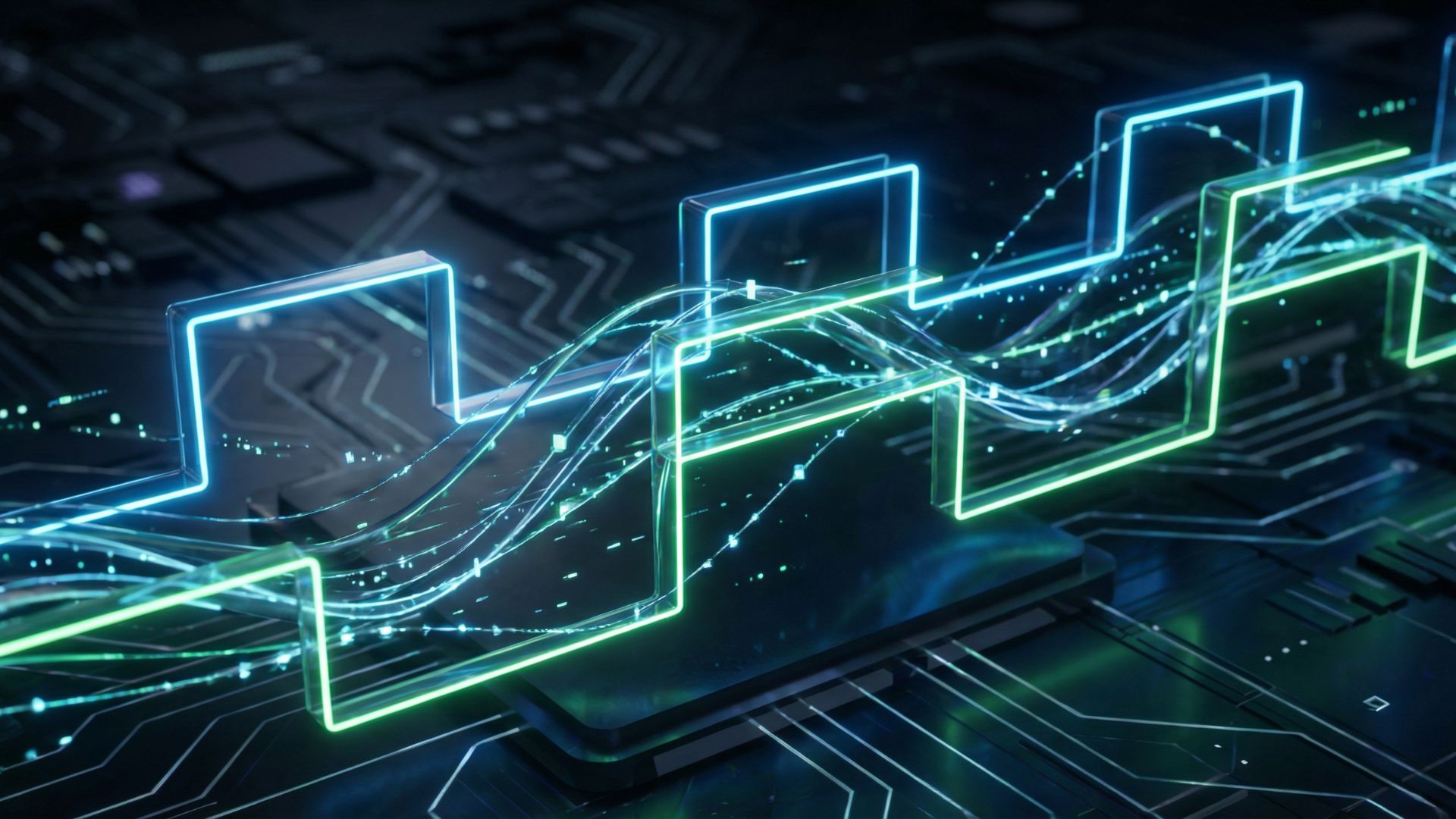 PWM-сигнал на осциллографе