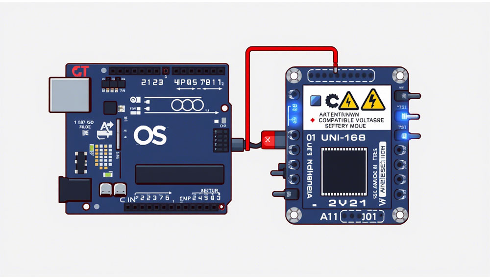 З’єднання Arduino UNO з датчиком на 3,3 вольта через узгодження рівнів