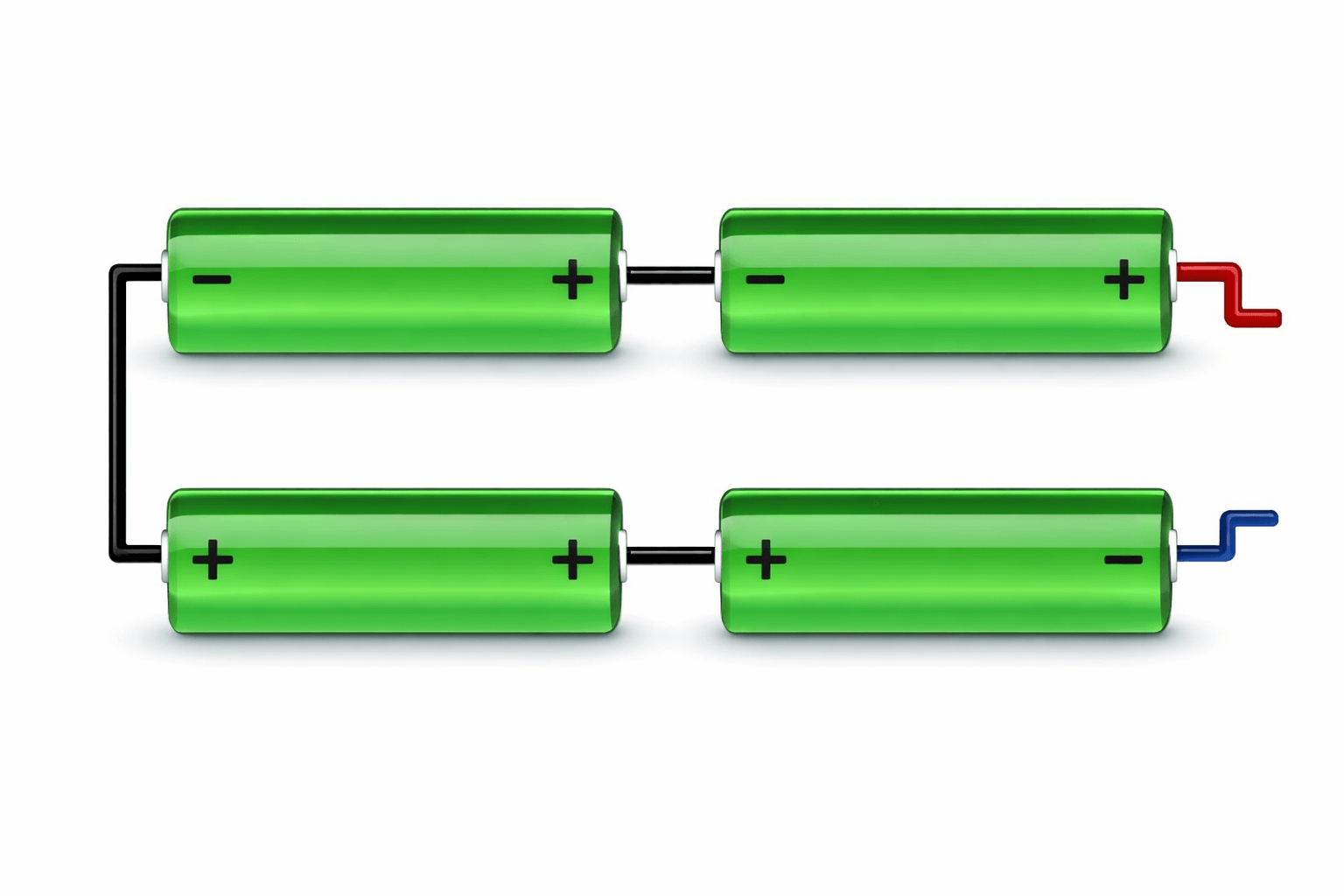 Послідовне з'єднання акумуляторів