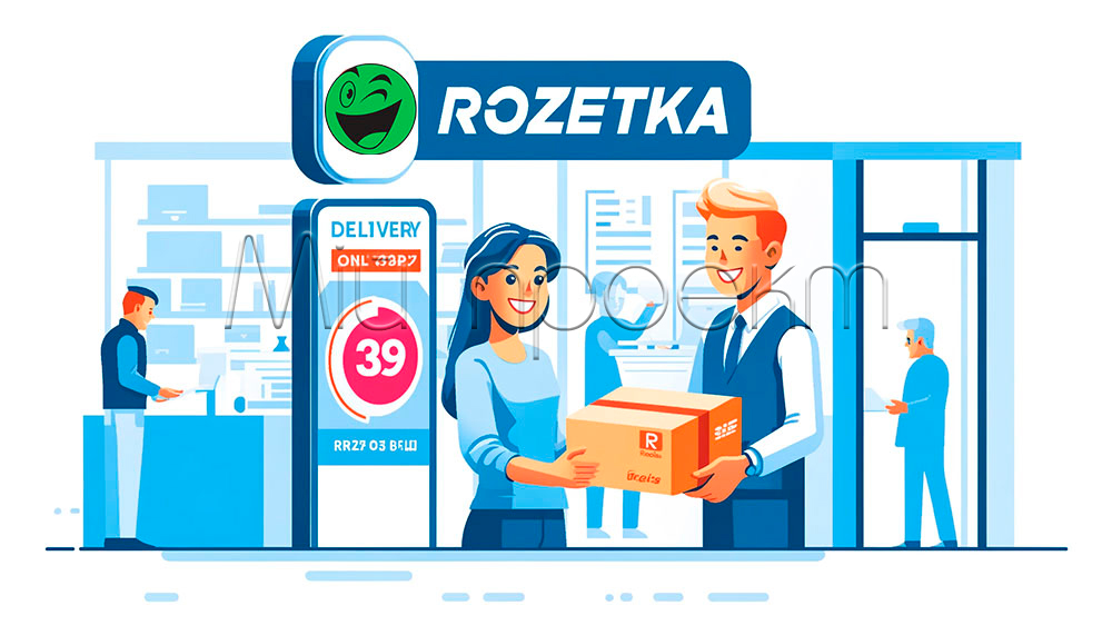 Нова зручна доставка у пункти видачі ROZETKA!